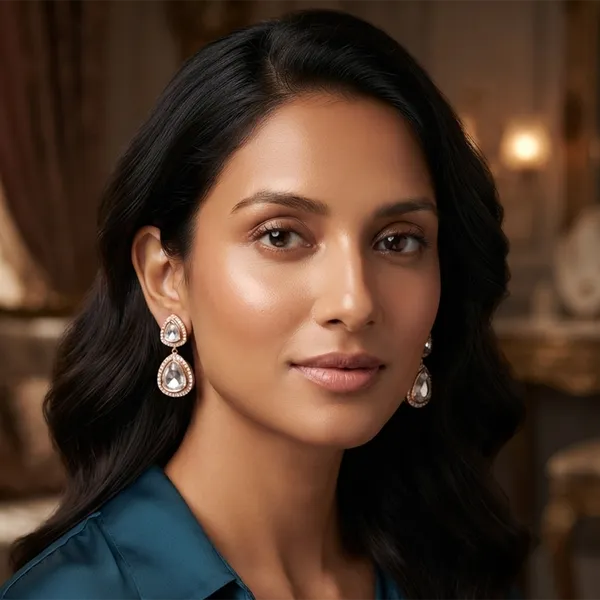 The99jewel_Rose_Gold_Plated_Kundan_And_Austrian_Stone_Dangler_Earrings_White