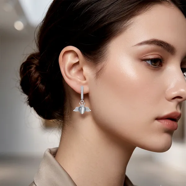 The99jewel_Silver_Plated_Monalisa_Stone_Dangler_Earrings_White