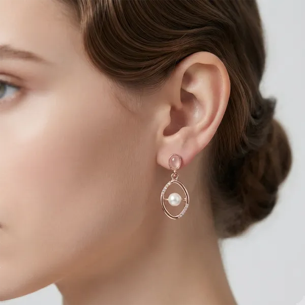 The99jewel_Rose_Gold_Plated_Monalisa_Stone_Dangler_Earrings_Rose_Gold