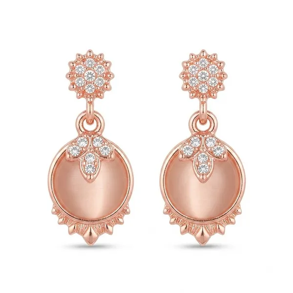 The99jewel_Rose_Gold_Plated_Monalisa_Stone_Dangler_Earrings_Rose_Gold