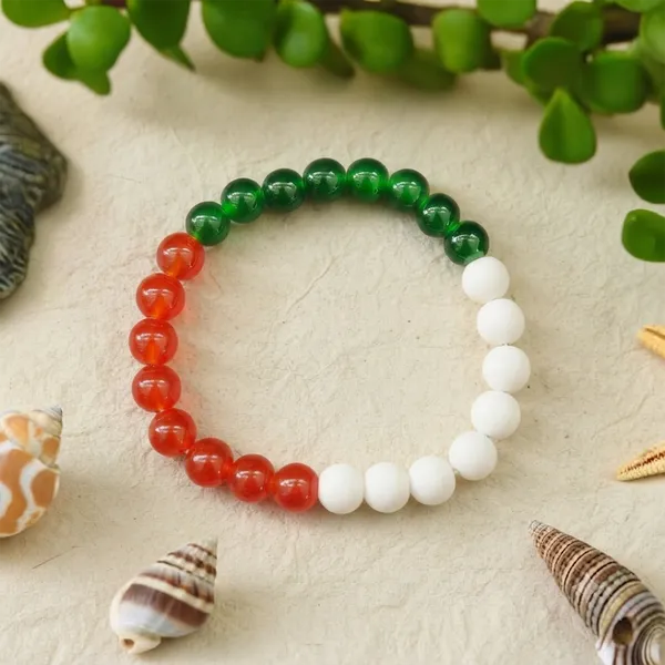 The99jewel_Tiranga_Tricolor_Beads_Bracelet_For_Girls_And_Boys_Multi