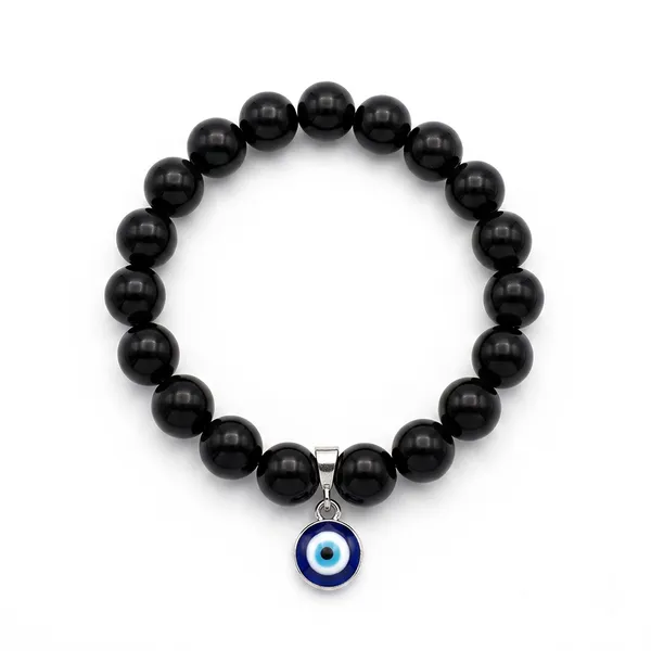 The99jewel_Trendy_Evil_Eye_Bracelet_For_Girls_Women_Black