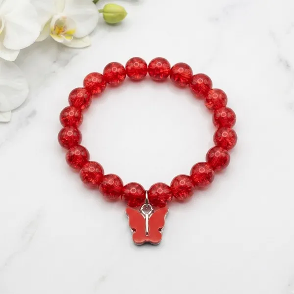 The99jewel_Handcrafted_Butterfly_Charm_Bracelet_For_Women_And_Gorls_Red