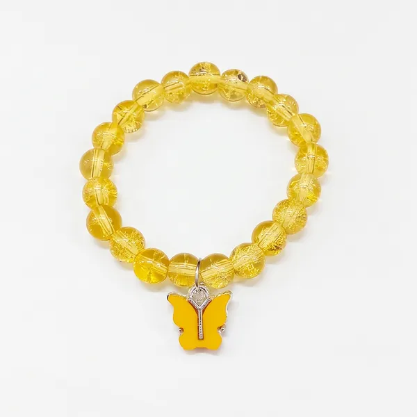 The99jewel_Handcrafted_Butterfly_Charm_Bracelet_For_Women_And_Gorls_Yellow
