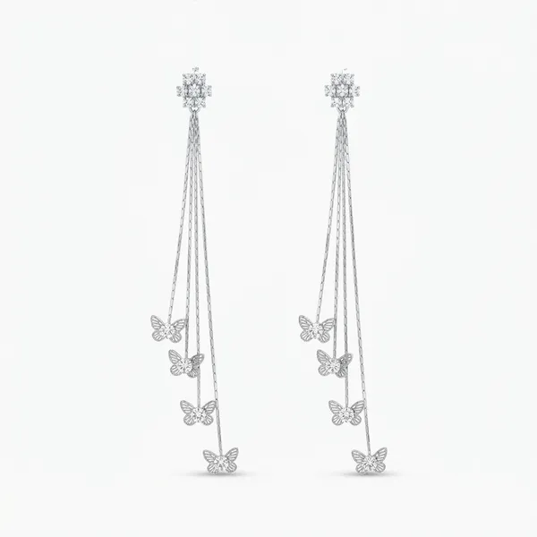 The99jewel_Elegant_Crystal_Stone_Dangler_Earrings_For_Women_Silver