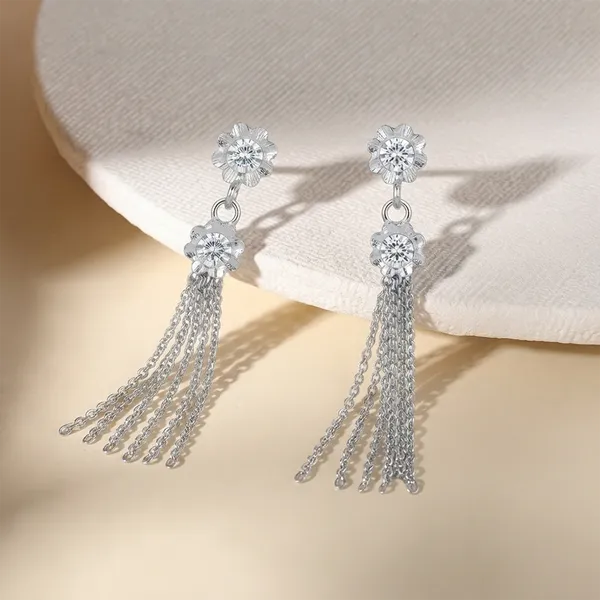 The99jewel_Elegant_Crystal_Stone_Dangler_Earrings_For_Women_Silver