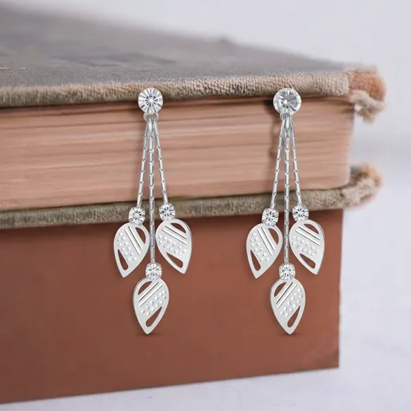The99jewel_Designer_Crystal_Stone_Drop_Earrings_For_Women_Silver