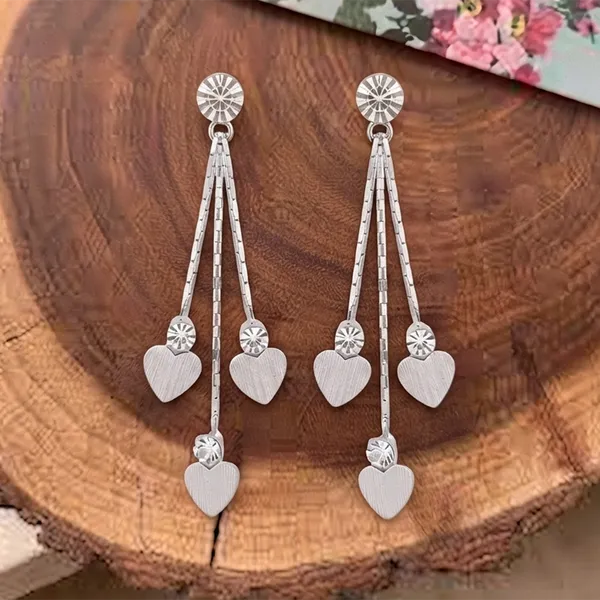 The99jewel_Designer_Crystal_Stone_Drop_Earrings_For_Women_Silver