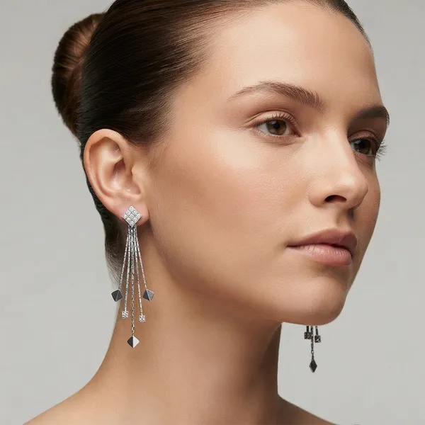 The99jewel_Sparkling_Crystal_Stone_Long_Earrings_Silver