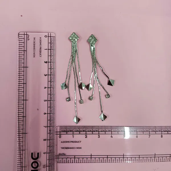 The99jewel_Sparkling_Crystal_Stone_Long_Earrings_Silver