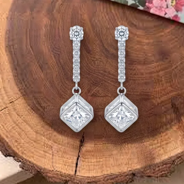 The99jewel_Sparkling_Crystal_Stone_Long_Earrings_With_Cubic_Drop_Silver