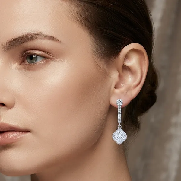 The99jewel_Sparkling_Crystal_Stone_Long_Earrings_With_Cubic_Drop_Silver