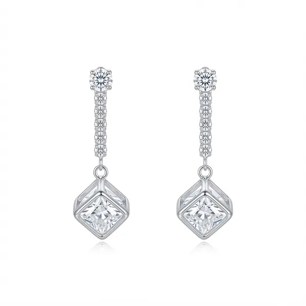 The99jewel_Sparkling_Crystal_Stone_Long_Earrings_With_Cubic_Drop_Silver