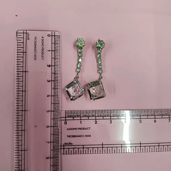 The99jewel_Sparkling_Crystal_Stone_Long_Earrings_With_Cubic_Drop_Silver