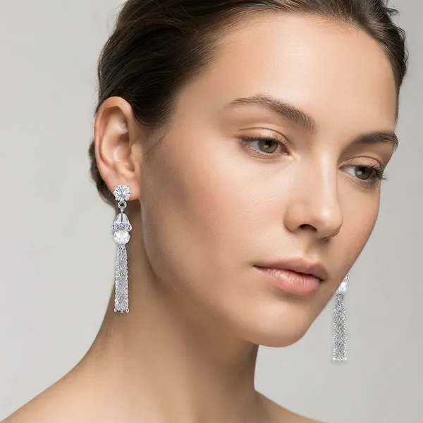 The99jewel_Radiant_Crystal_Stone_Occasion_Earrings_For_Women_Silver