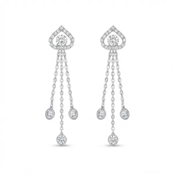 The99jewel_Timeless_Crystal_Stone_Party_Wear_Earrings_Silver