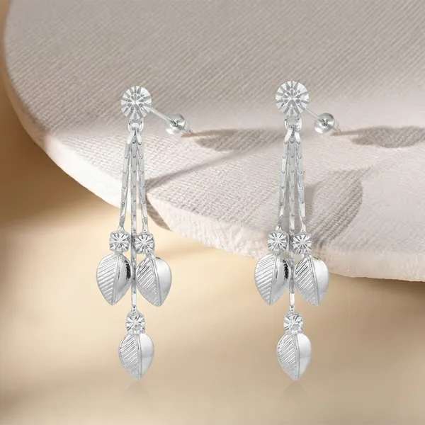 The99jewel_Timeless_Crystal_Stone_Party_Wear_Earrings_Silver