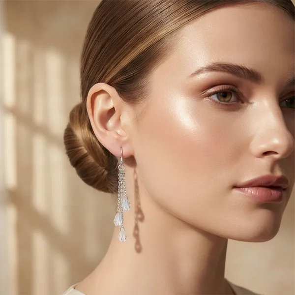 The99jewel_Trendsetter_Crystal_And_Pearl_Drop_Designer_Earrings_Silver