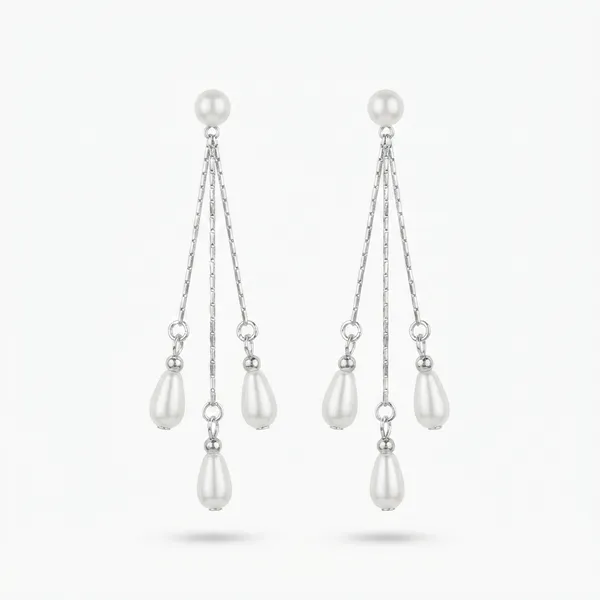 The99jewel_Trendsetter_Crystal_And_Pearl_Drop_Designer_Earrings_Silver