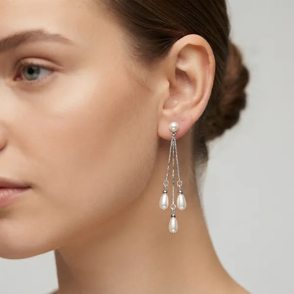 The99jewel_Trendsetter_Crystal_And_Pearl_Drop_Designer_Earrings_Silver