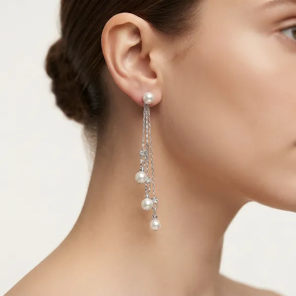 The99jewel_Trendsetter_Crystal_And_Pearl_Drop_Designer_Earrings_Silver
