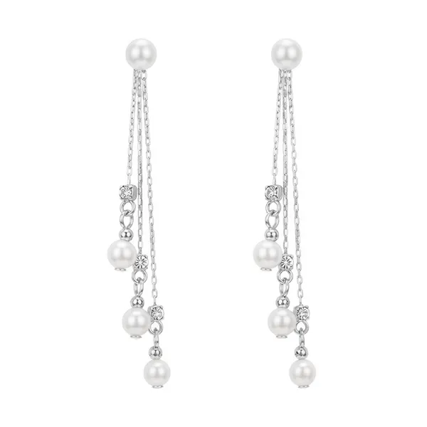 The99jewel_Trendsetter_Crystal_And_Pearl_Drop_Designer_Earrings_Silver