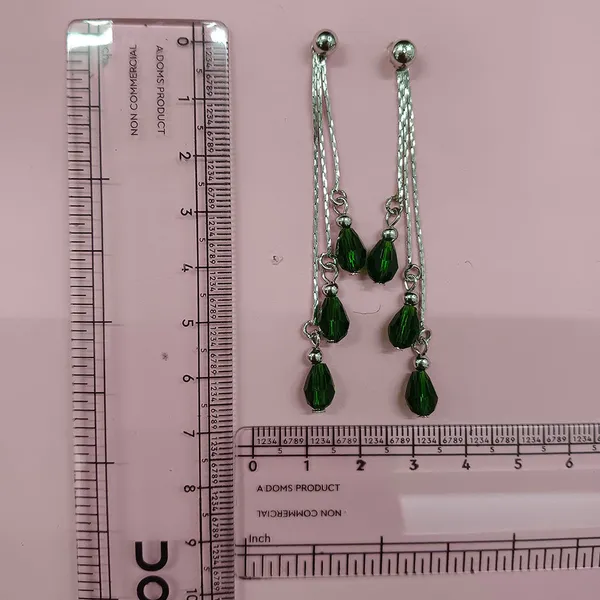 The99jewel_Designer_Crystal_Stone_Drop_Earrings_For_Women_Green