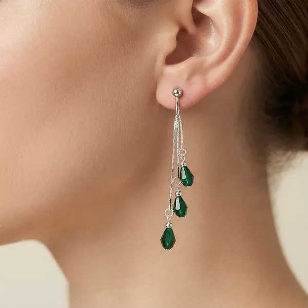 The99jewel_Designer_Crystal_Stone_Drop_Earrings_For_Women_Green