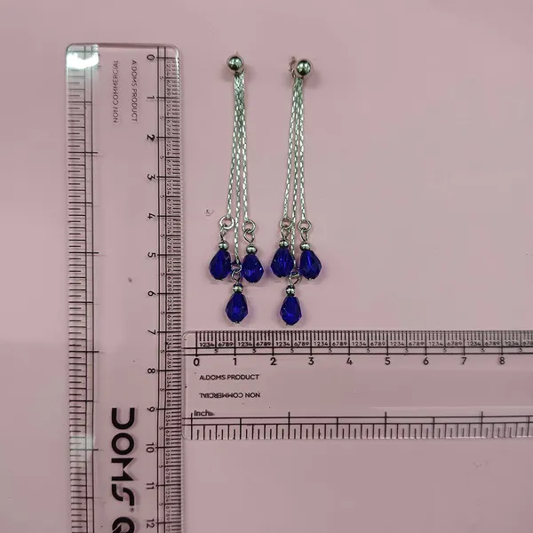 The99jewel_Designer_Crystal_Stone_Drop_Earrings_For_Women_Blue