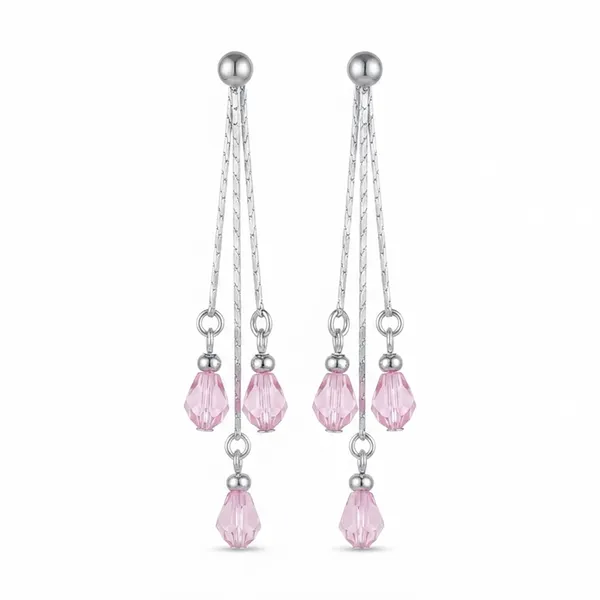 The99jewel_Designer_Crystal_Stone_Drop_Earrings_For_Women_Pink