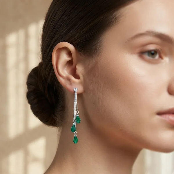 The99jewel_Designer_Crystal_Stone_Drop_Earrings_For_Women_Green