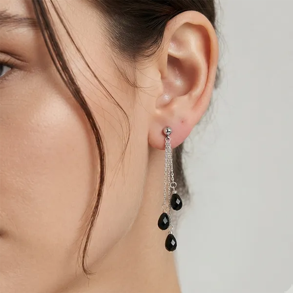 The99jewel_Designer_Crystal_Stone_Drop_Earrings_For_Women_Black