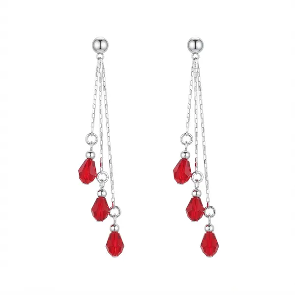 The99jewel_Designer_Crystal_Stone_Drop_Earrings_For_Women_Red