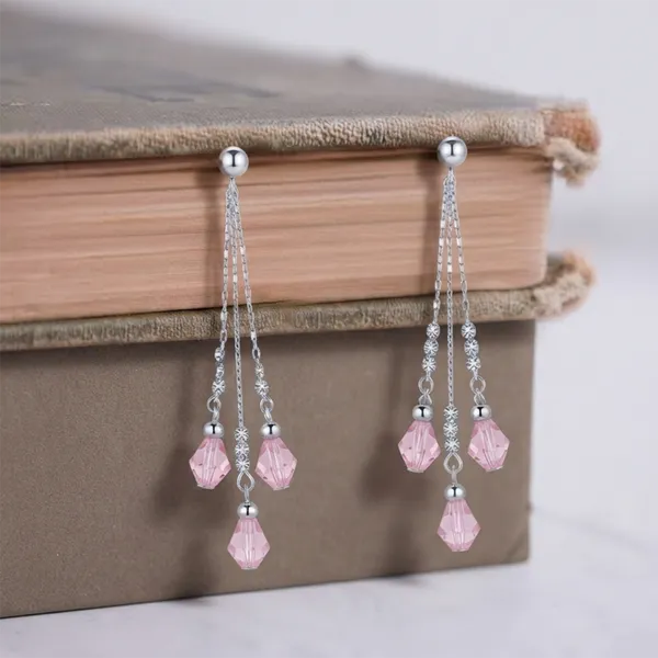 The99jewel_Designer_Crystal_Stone_Drop_Earrings_For_Women_Pink