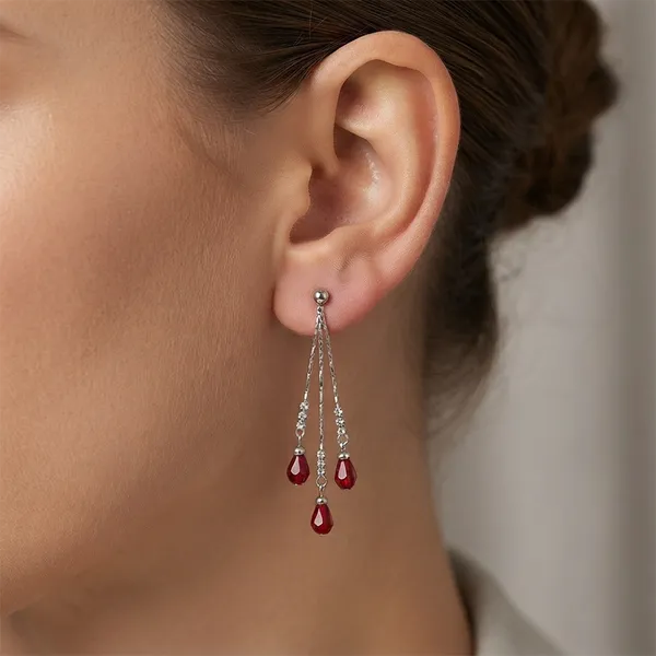 The99jewel_Designer_Crystal_Stone_Drop_Earrings_For_Women_Red