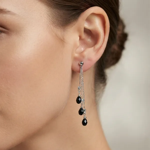 The99jewel_Designer_Crystal_Stone_Drop_Earrings_For_Women_Black