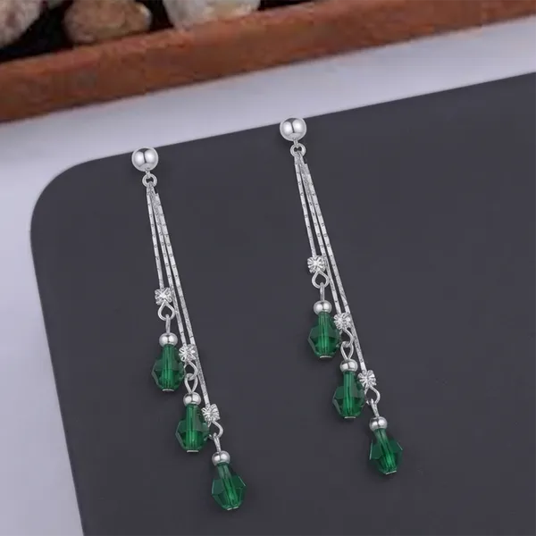The99jewel_Designer_Crystal_Stone_Drop_Earrings_For_Women_Green