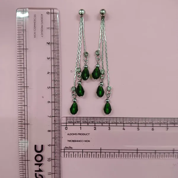 The99jewel_Designer_Crystal_Stone_Drop_Earrings_For_Women_Green