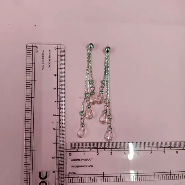 The99jewel_Designer_Crystal_Stone_Drop_Earrings_For_Women_Pink