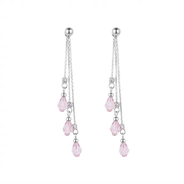 The99jewel_Designer_Crystal_Stone_Drop_Earrings_For_Women_Pink