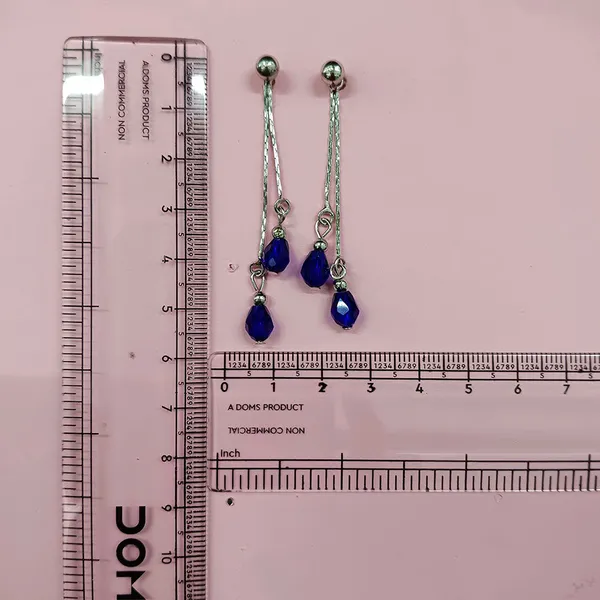 The99jewel_Designer_Crystal_Stone_Drop_Earrings_For_Women_Blue