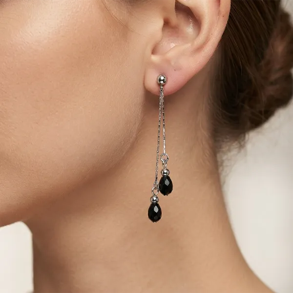 The99jewel_Designer_Crystal_Stone_Drop_Earrings_For_Women_Black