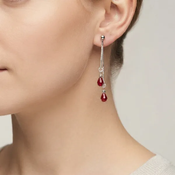 The99jewel_Designer_Crystal_Stone_Drop_Earrings_For_Women_Red