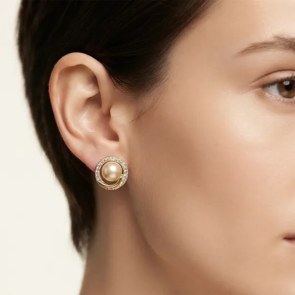 The99jewel_Exclusive_Gold_Plated_Crystal_Stone_Elegant_Earrings_Gold