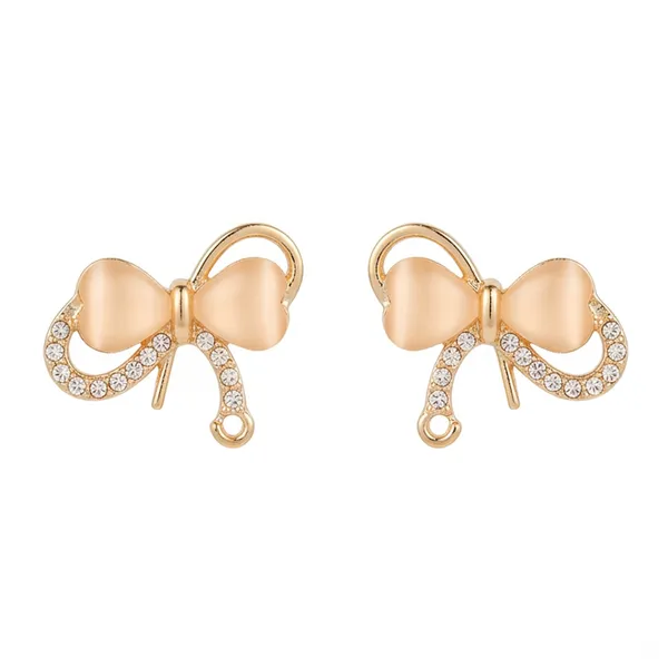 The99jewel_Exclusive_Gold_Plated_Crystal_Stone_Elegant_Earrings_Gold