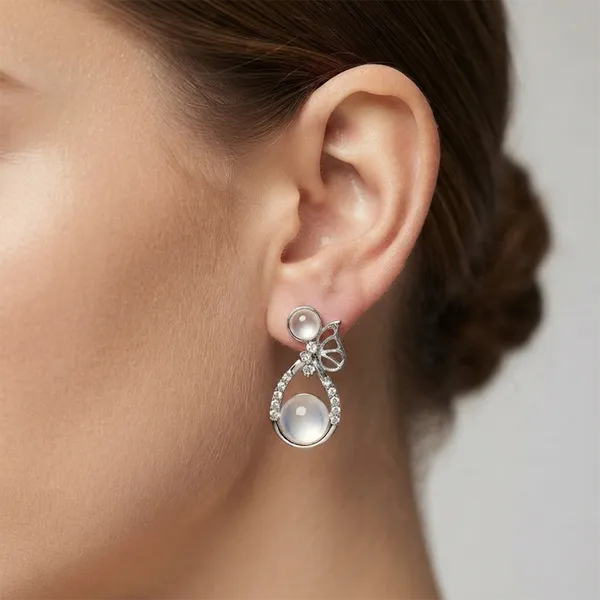 The99jewel_Premium_Silver_Plated_Crystal_Stone_Statement_Stud_Earrings_For_Women_Silver