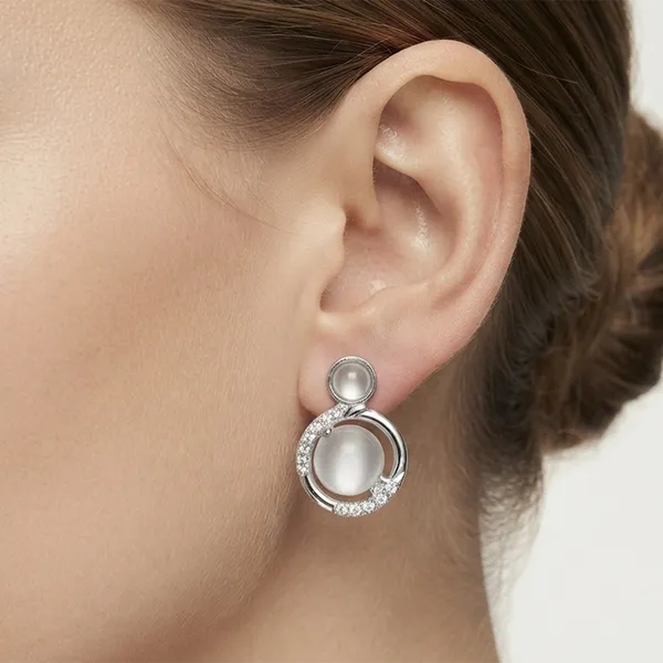 The99jewel_Premium_Silver_Plated_Crystal_Stone_Statement_Stud_Earrings_For_Women_Silver