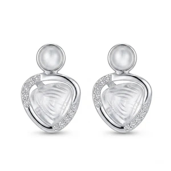 The99jewel_Premium_Silver_Plated_Crystal_Stone_Statement_Stud_Earrings_For_Women_Silver