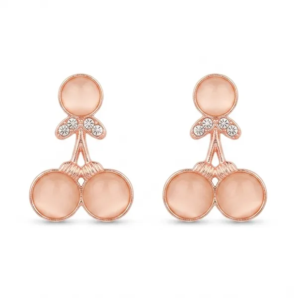 The99jewel_Stylish_Rose_Gold_Plated_Crystal_Stone_Office_Wear_Earrings_Rose_Gold