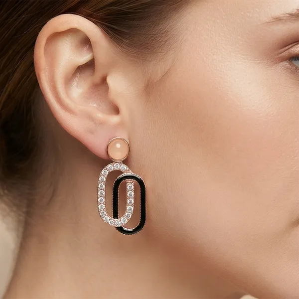 The99jewel_Stylish_Rose_Gold_Plated_Crystal_Stone_Office_Wear_Earrings_Rose_Gold